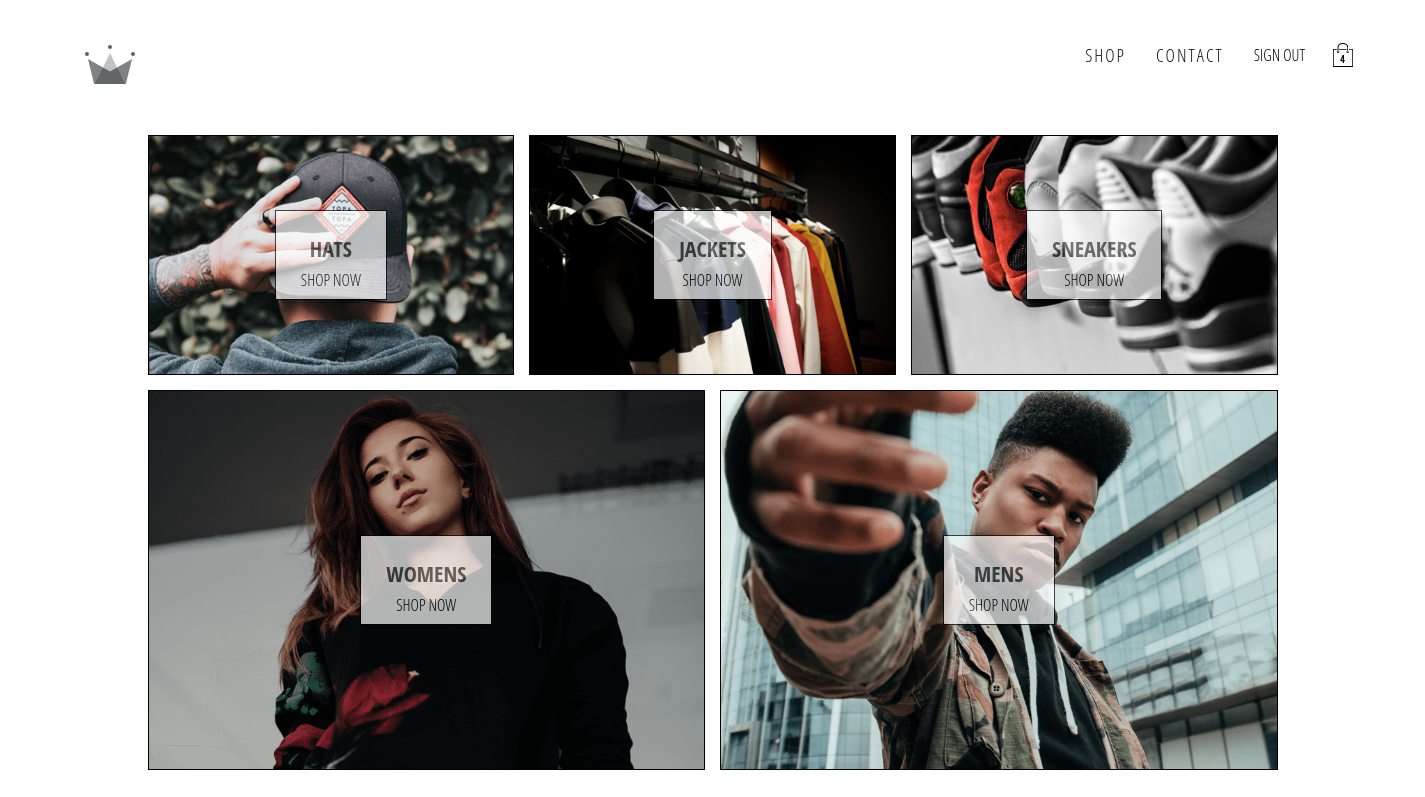 E-commerce site photo